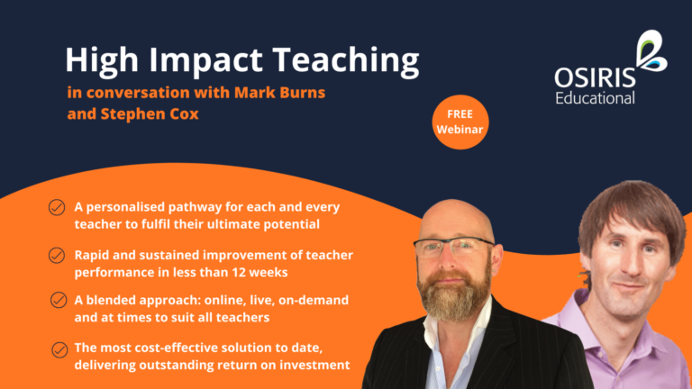 High impact teaching webinar